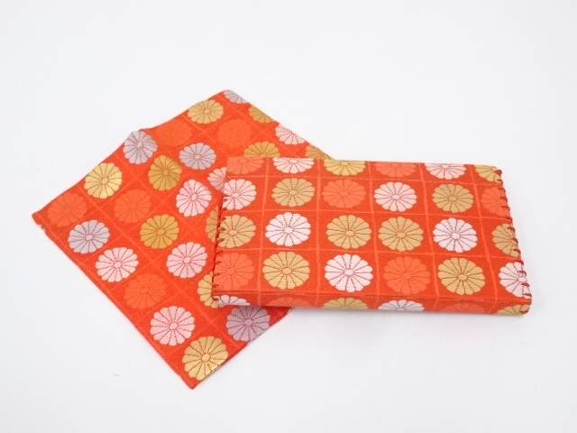 JAPANESE TEA CEREMONY / FUKUSA & FUKUSA-BASAMI(PAPER HOLDER) SET